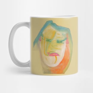 colorful character art face Mug